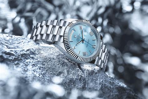 rolex date just ice|rolex platinum day date 40.